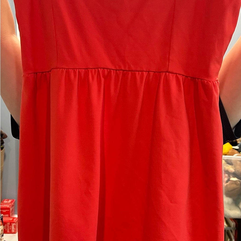 Cynthia Rowley Burnt Orange Midi Dress